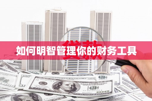 恭城如何明智管理你的财务工具