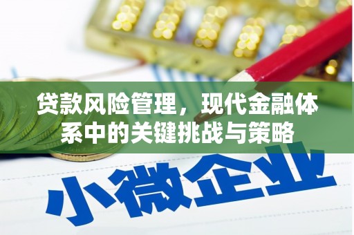 恭城贷款风险管理，现代金融体系中的关键挑战与策略
