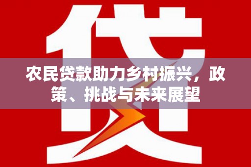 恭城农民贷款助力乡村振兴，政策、挑战与未来展望