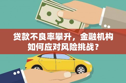 恭城贷款不良率攀升，金融机构如何应对风险挑战？