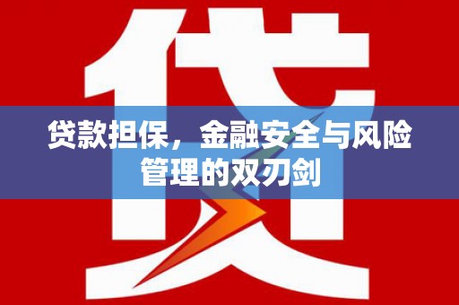 恭城贷款担保，金融安全与风险管理的双刃剑