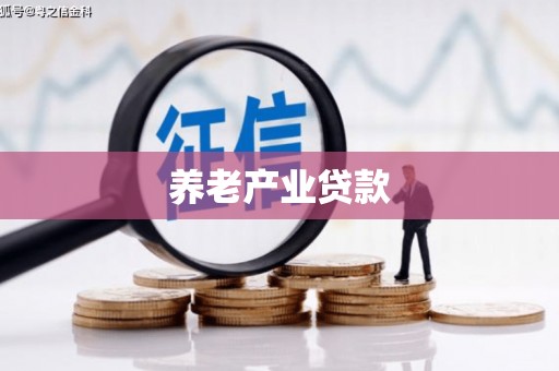 恭城养老产业贷款